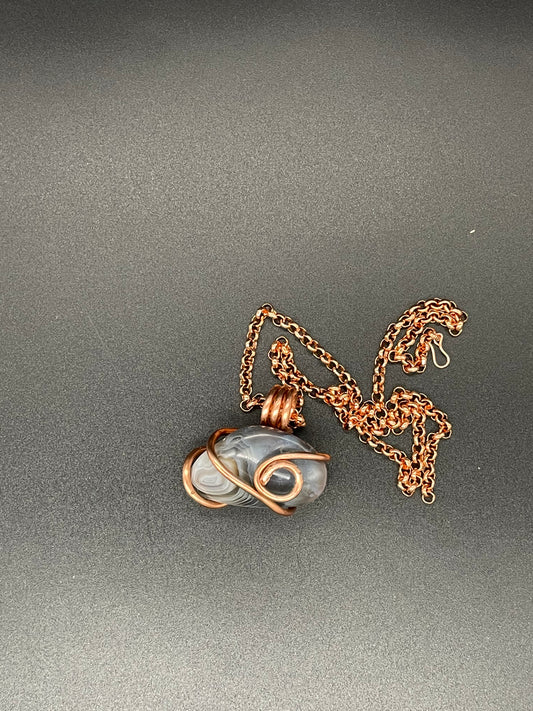 Ocean Jasper Pendant Necklace