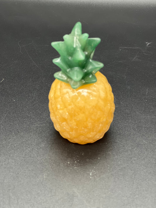 Orange Calcite Pineapple Crystal